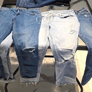 Women used jeans size 8  petite